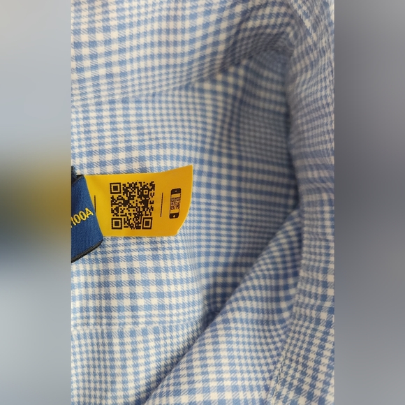 Polo Ralph Lauren Shirt Mens Large Light Blue Long Sleeve Button Up Plaid - Picture 6 of 7